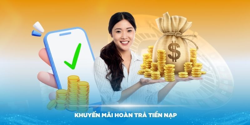 Chi tiết khuyến mãi hoàn trả tiền nạp